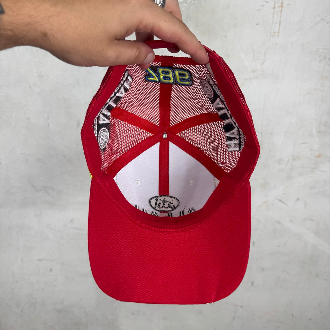786 Racing Trucker Hat (Red)