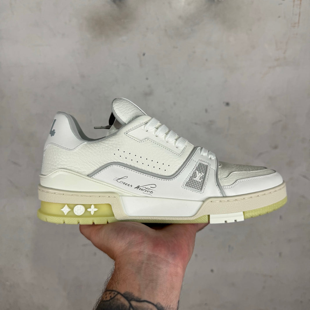 Louis Vuitton White Signature Trainers DS