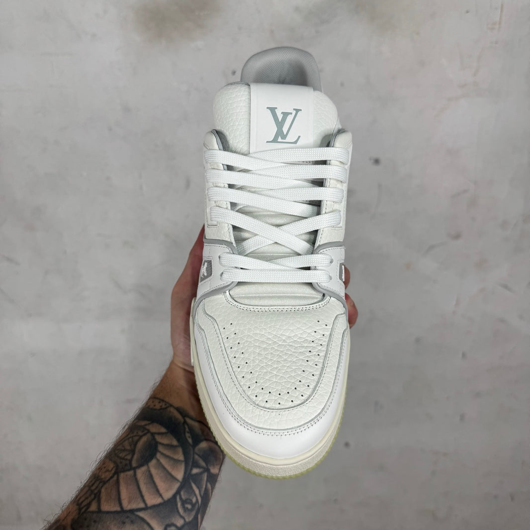 Louis Vuitton White Signature Trainers DS