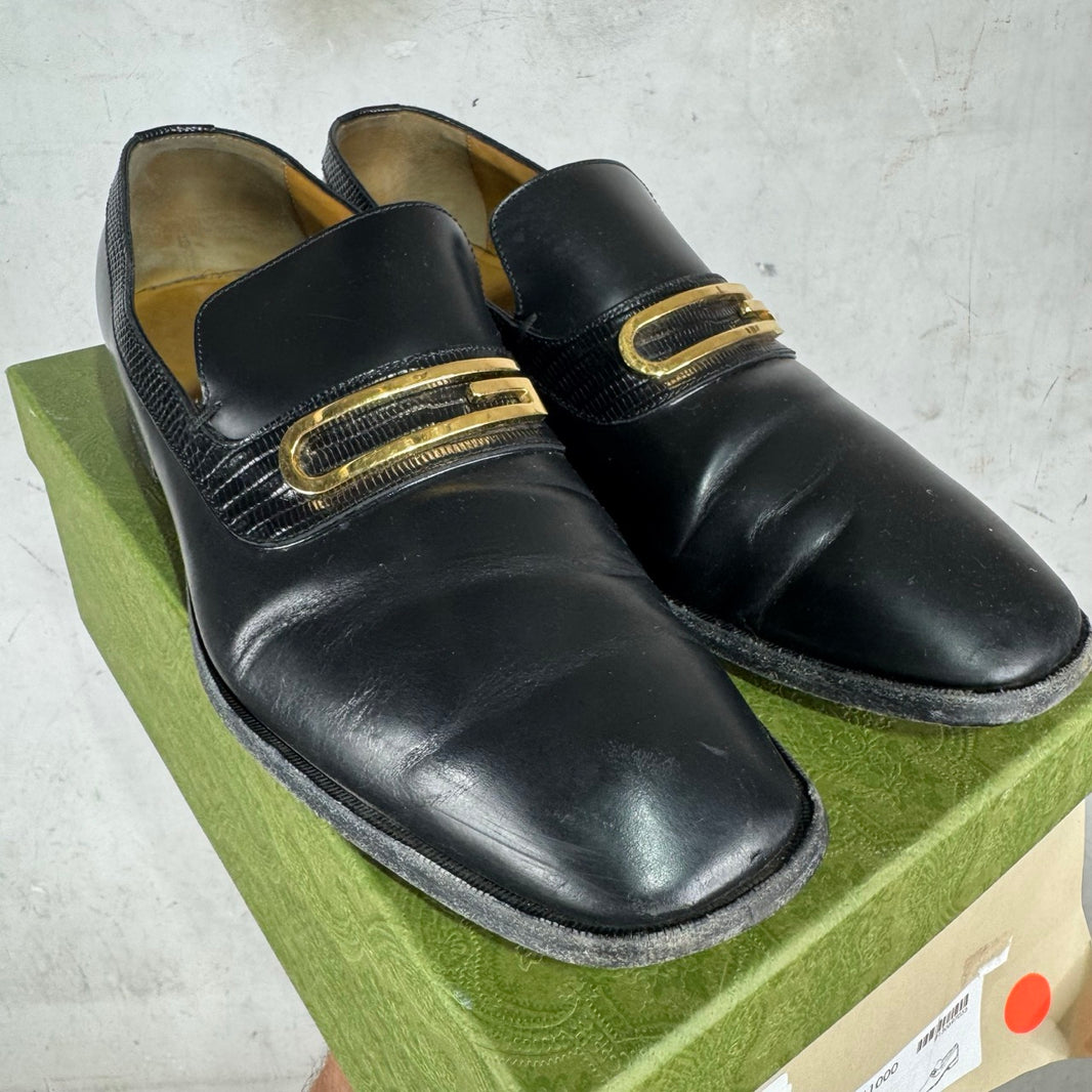 Gucci Gold G Loafer