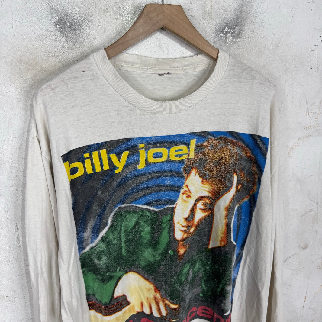 Vintage Billy Joel Concert Smoked L/S T-Shirt