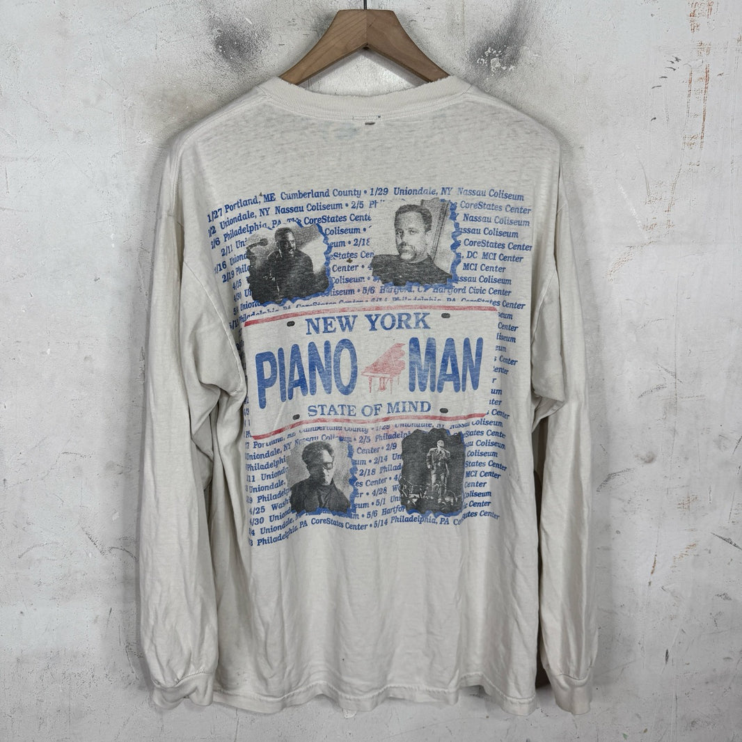 Vintage Billy Joel Concert Smoked L/S T-Shirt