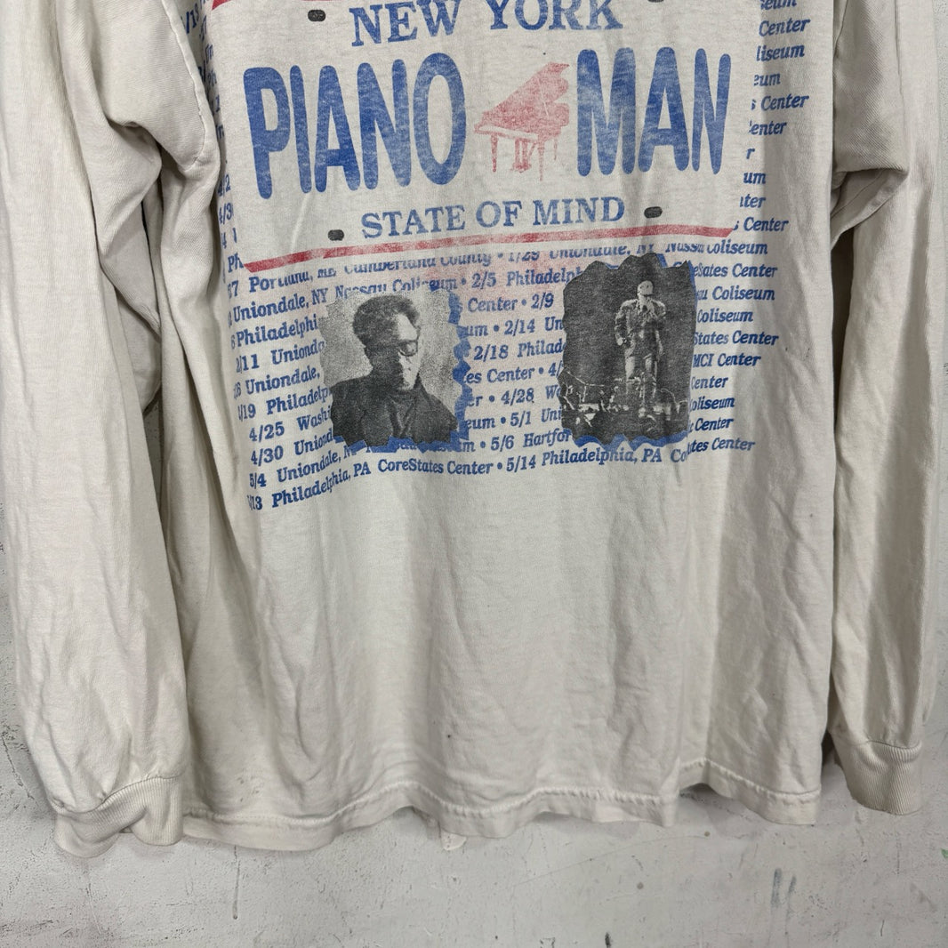 Vintage Billy Joel Concert Smoked L/S T-Shirt
