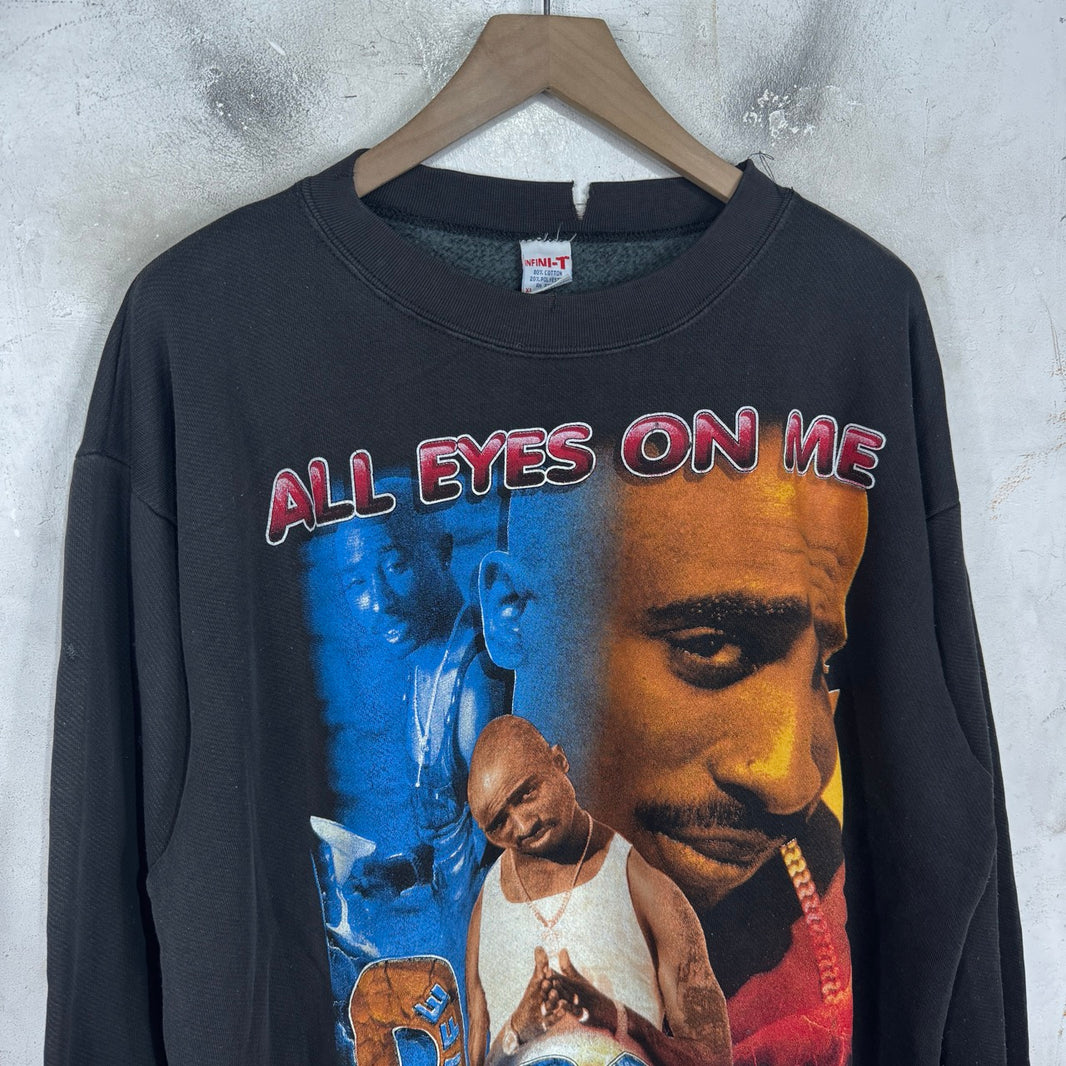Vintage Tupac All Eyes On Me Rap Crewneck