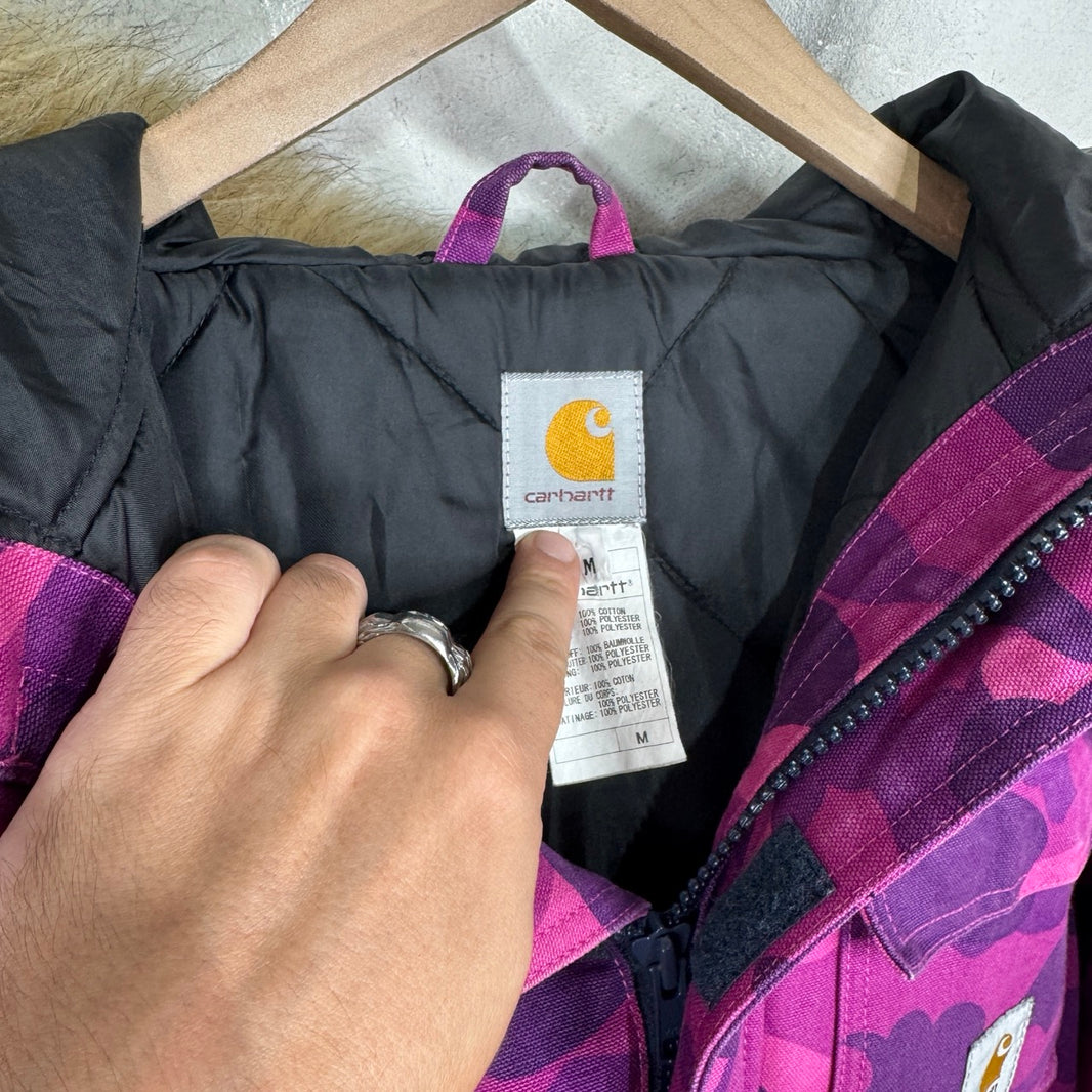 Bape x Carhartt N3-B Fur Hooded Jacket