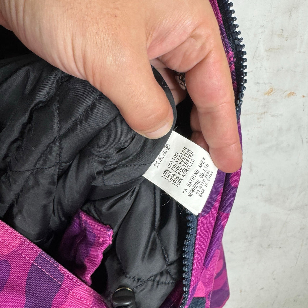 Bape x Carhartt N3-B Fur Hooded Jacket