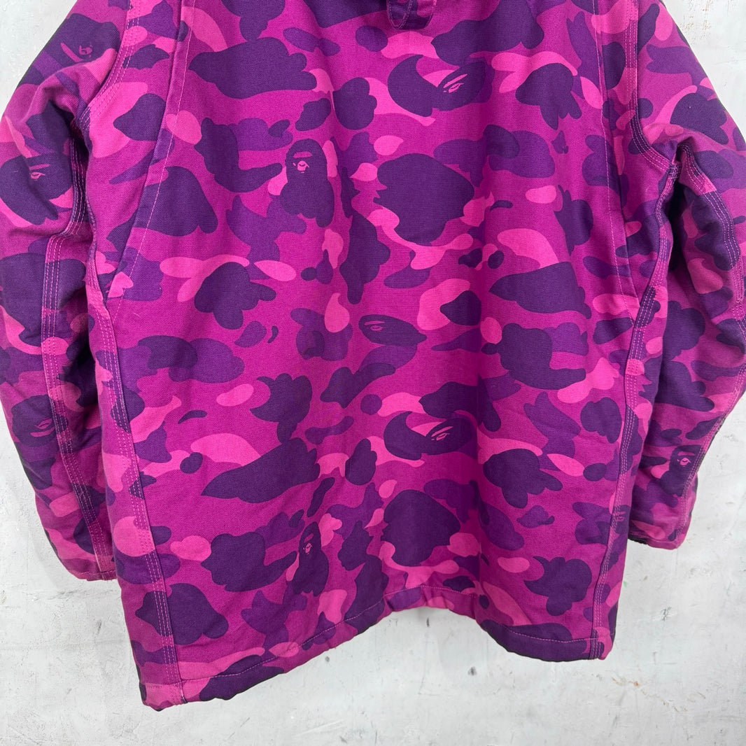 Bape x Carhartt N3-B Fur Hooded Jacket