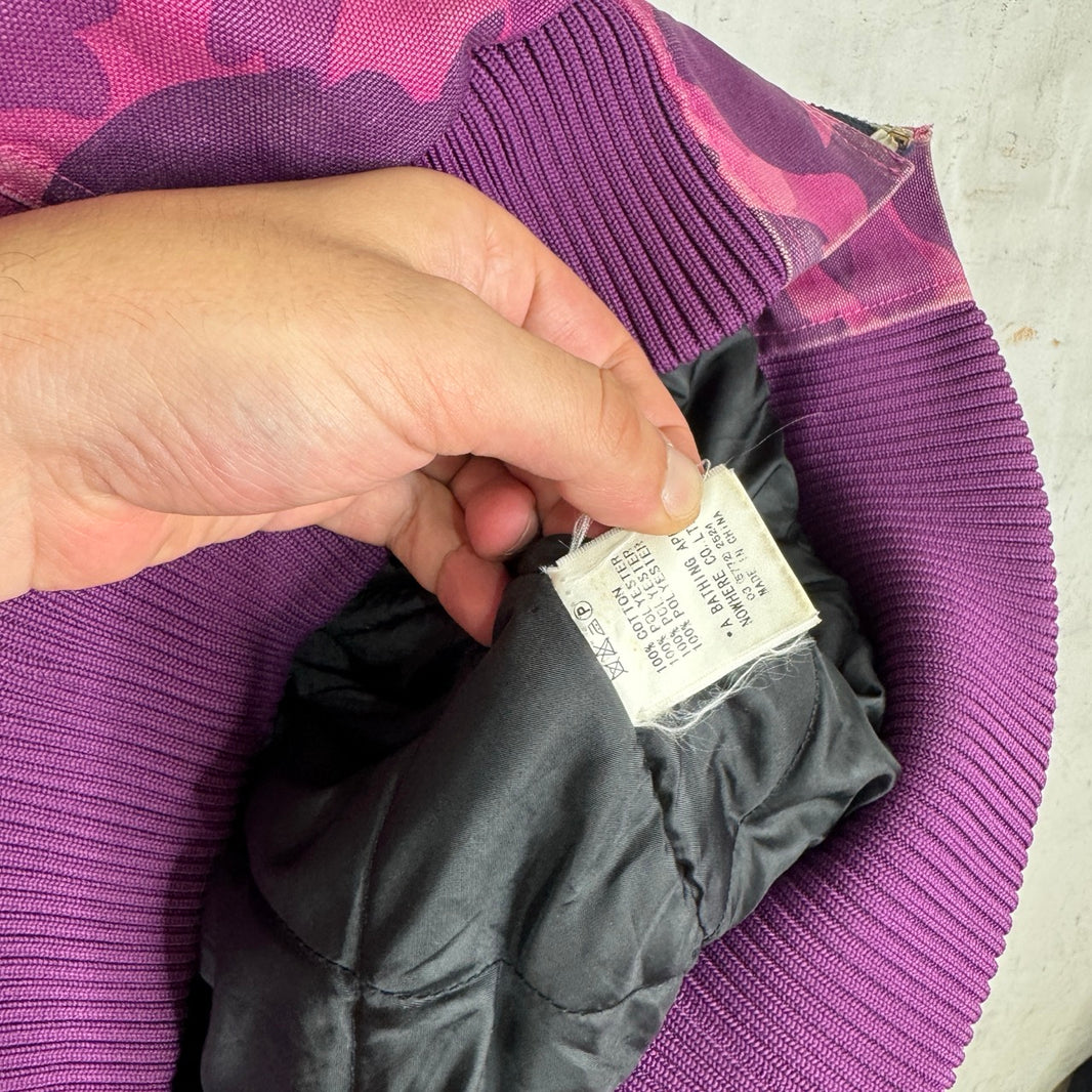Bape x Carhartt Purple Camo Work Jacket