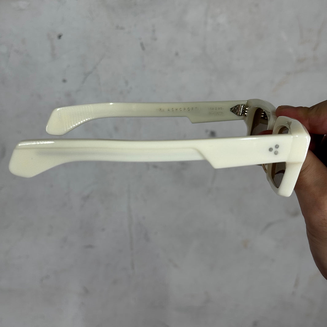 Jacques Marie Mage White Ashcroft Sunglasses