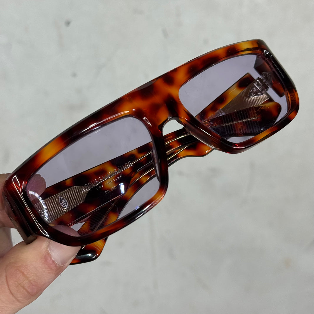 Jacques Marie Mage Velvet Underground Vicious Tortoise Sunglasses