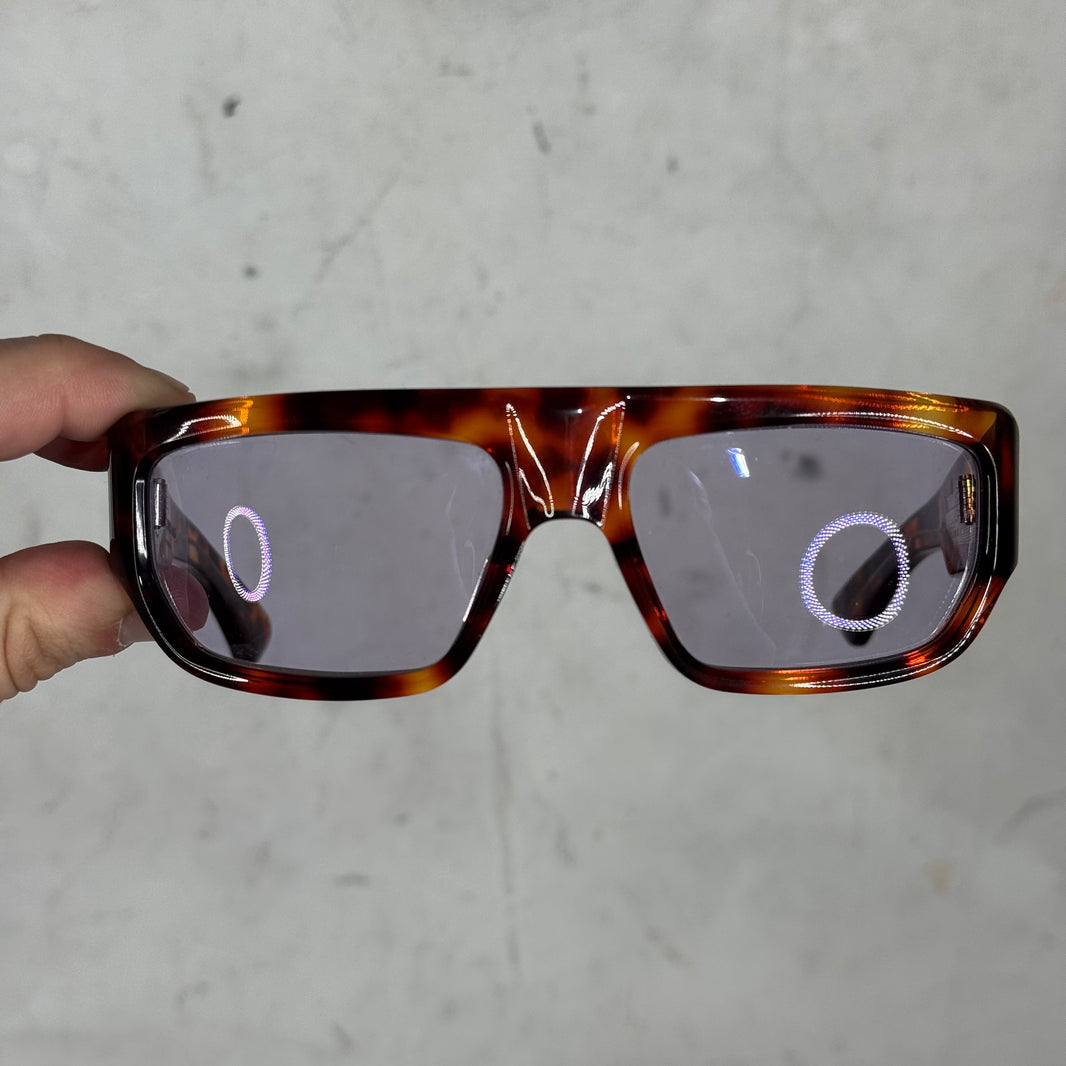 Jacques Marie Mage Velvet Underground Vicious Tortoise Sunglasses