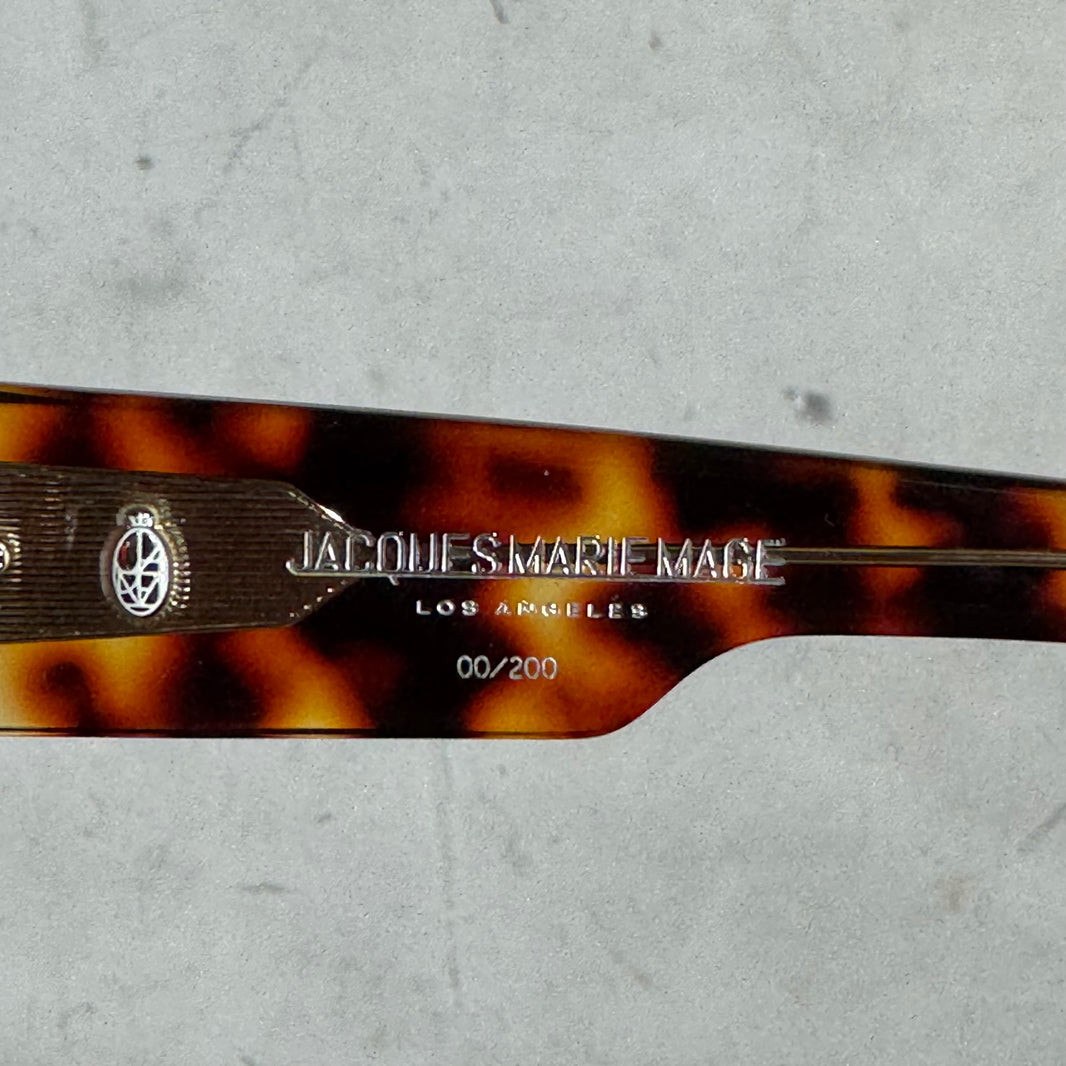 Jacques Marie Mage Velvet Underground Vicious Tortoise Sunglasses