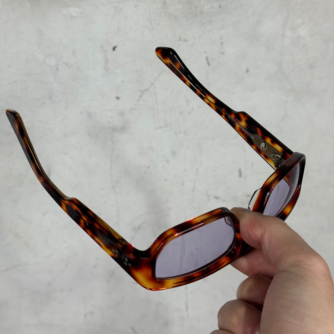 Jacques Marie Mage Velvet Underground Vicious Tortoise Sunglasses