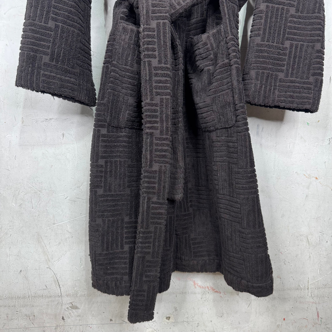 Bottega Veneta Brown Woven Robe