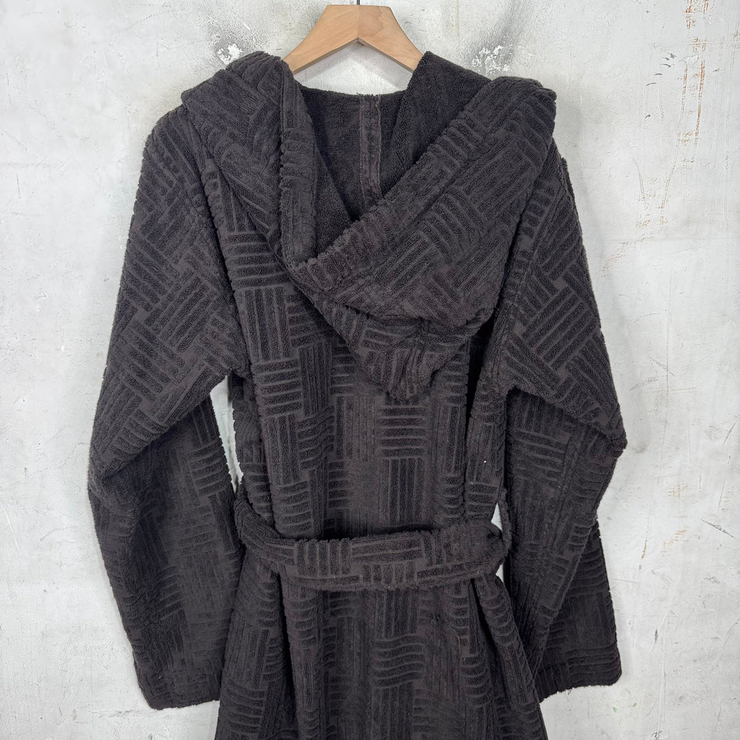 Bottega Veneta Brown Woven Robe