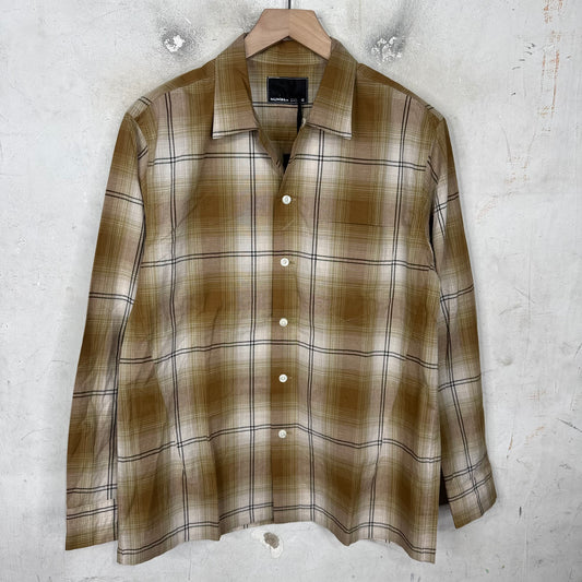 Number Nine Shadow Plaid Yellow Flannel