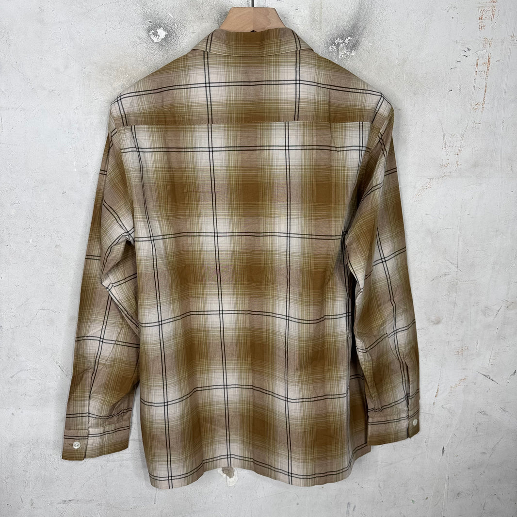 Number Nine Shadow Plaid Yellow Flannel