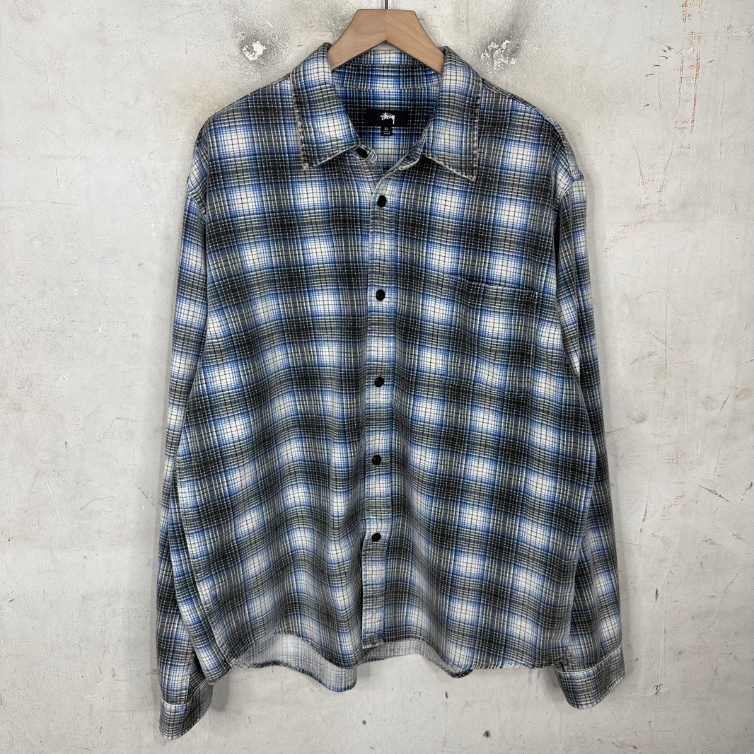 Stussy Shadow Plaid Flannel