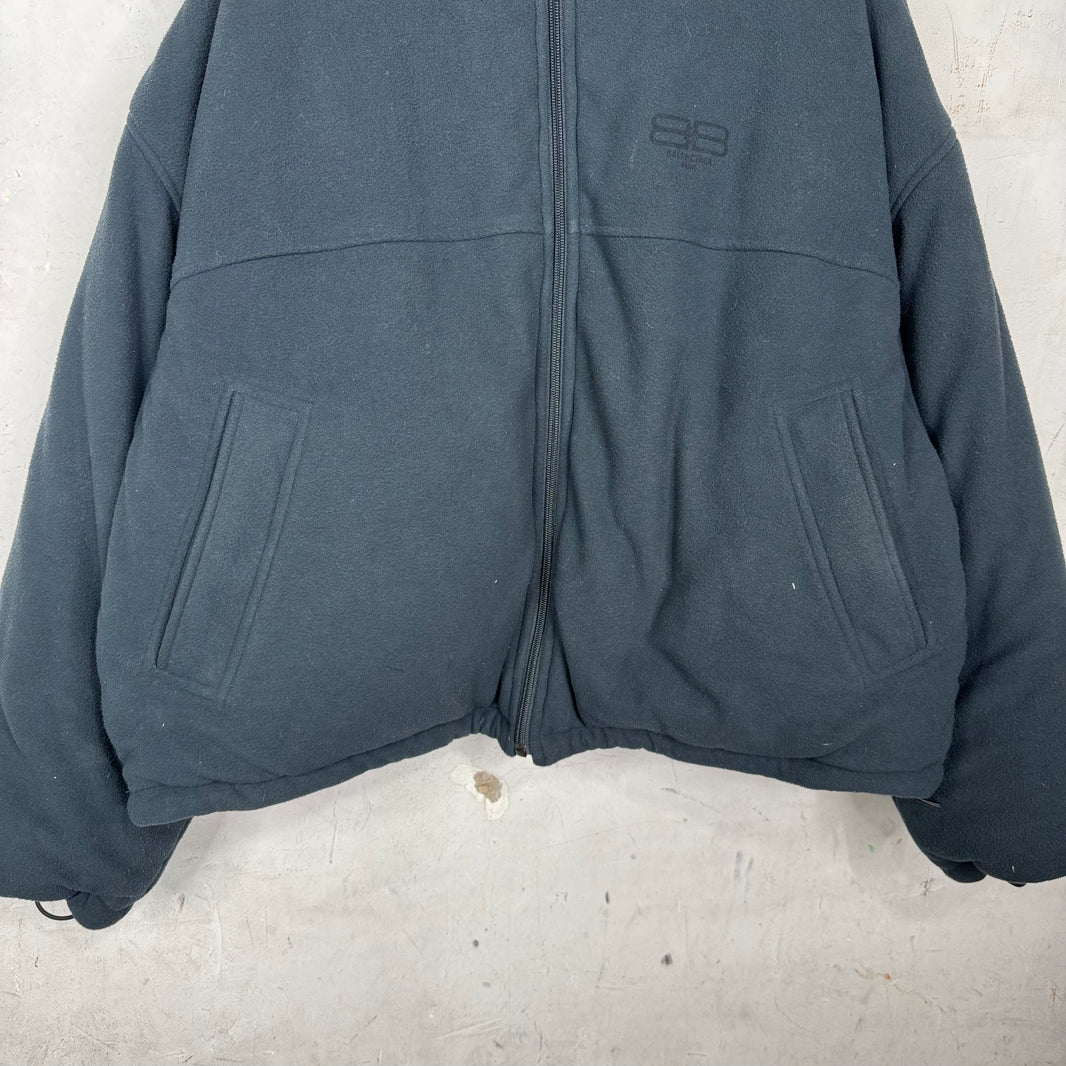 Balenciaga Fleece BB Puffer Jacket