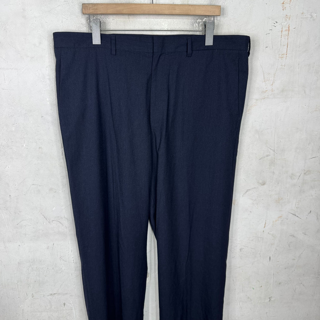 Prada Navy Wool Trousers