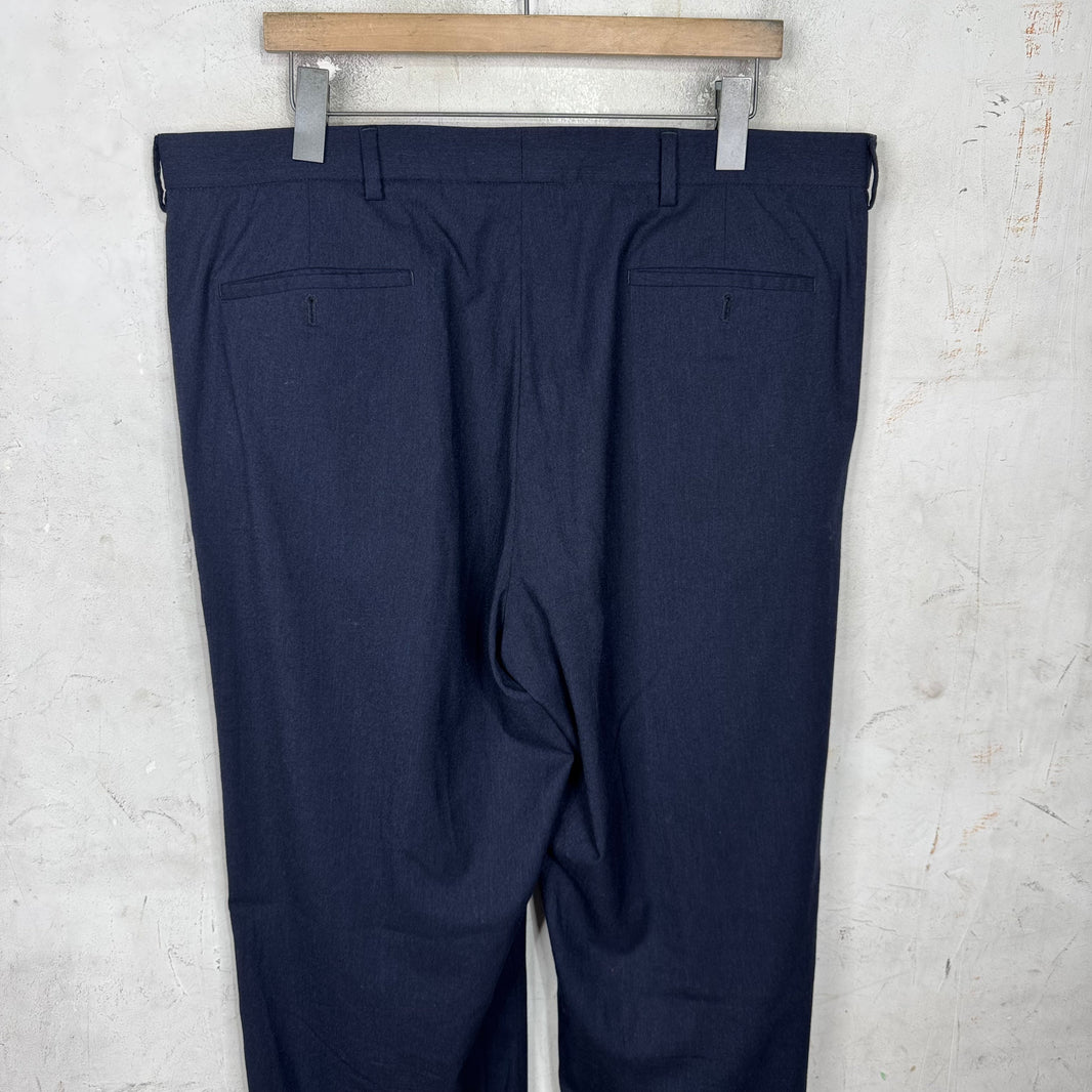 Prada Navy Wool Trousers