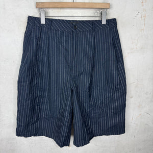 Stussy Wrinkled Pinstripe Baggy Trouser Shorts