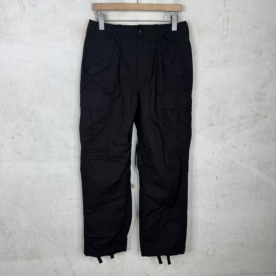 Stussy Black Cargos