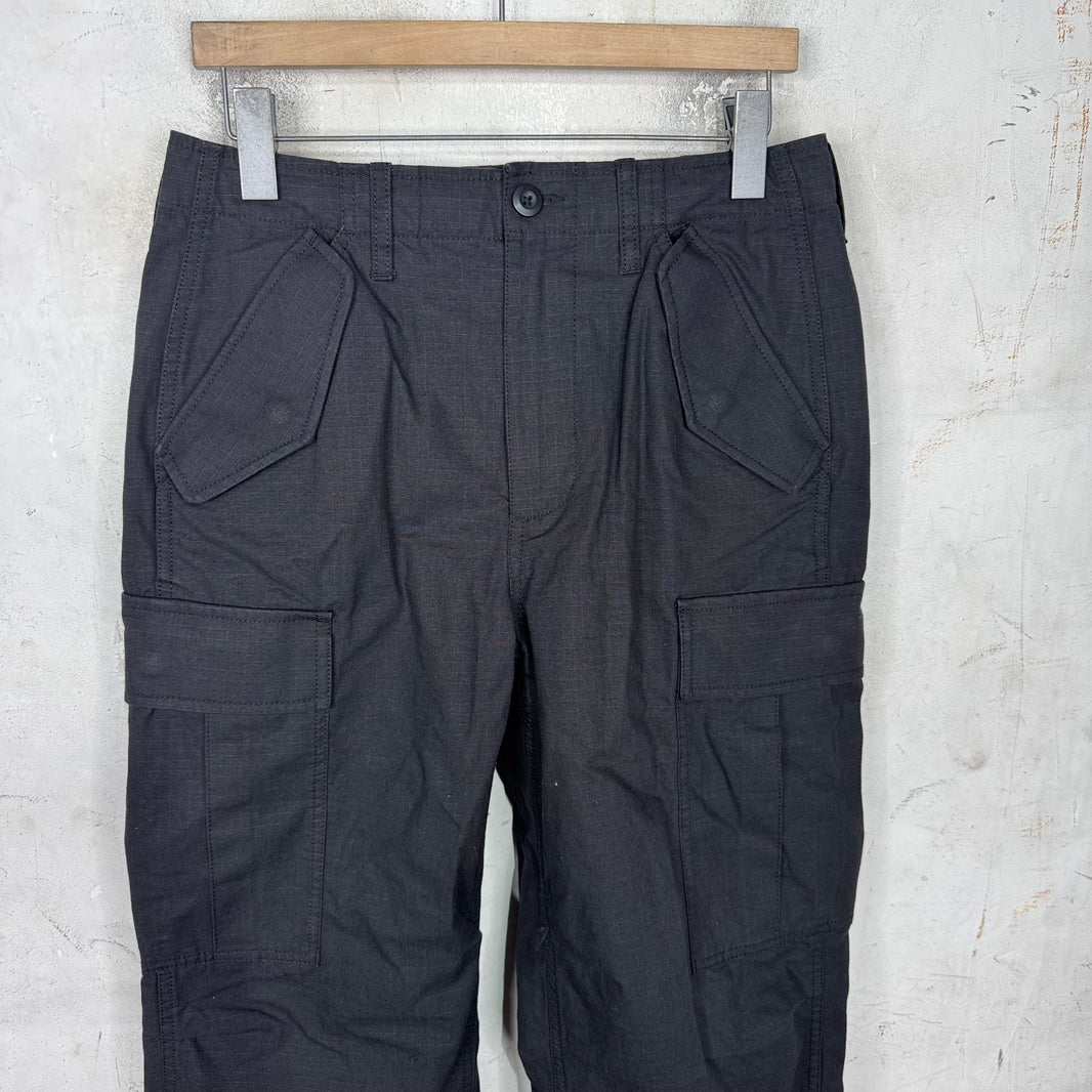 Stussy Black Cargos