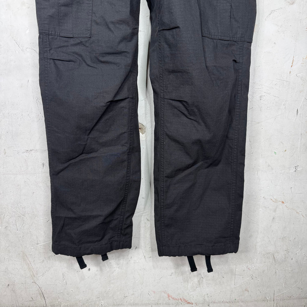Stussy Black Cargos