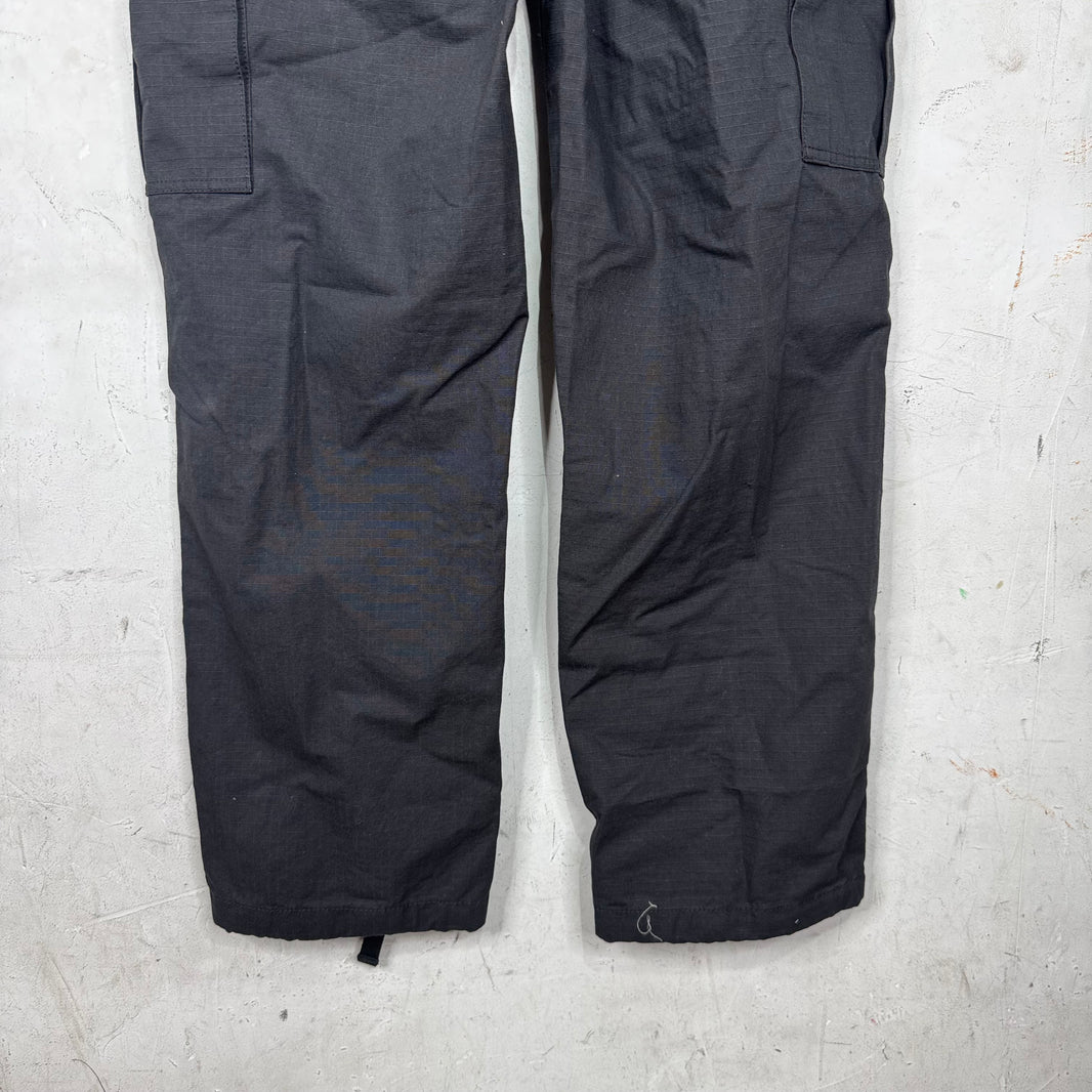 Stussy Black Cargos