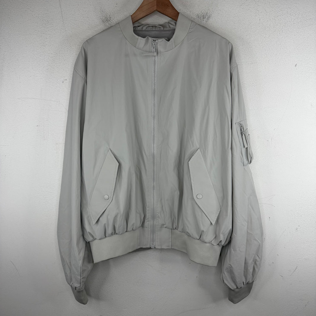 Gosha Rubchinskiy Flag Hooded Bomber Jacket