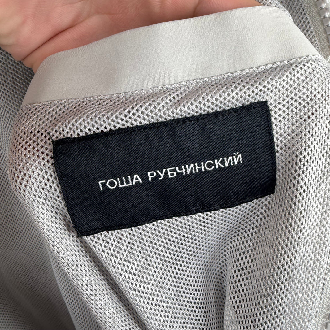 Gosha Rubchinskiy Flag Hooded Bomber Jacket