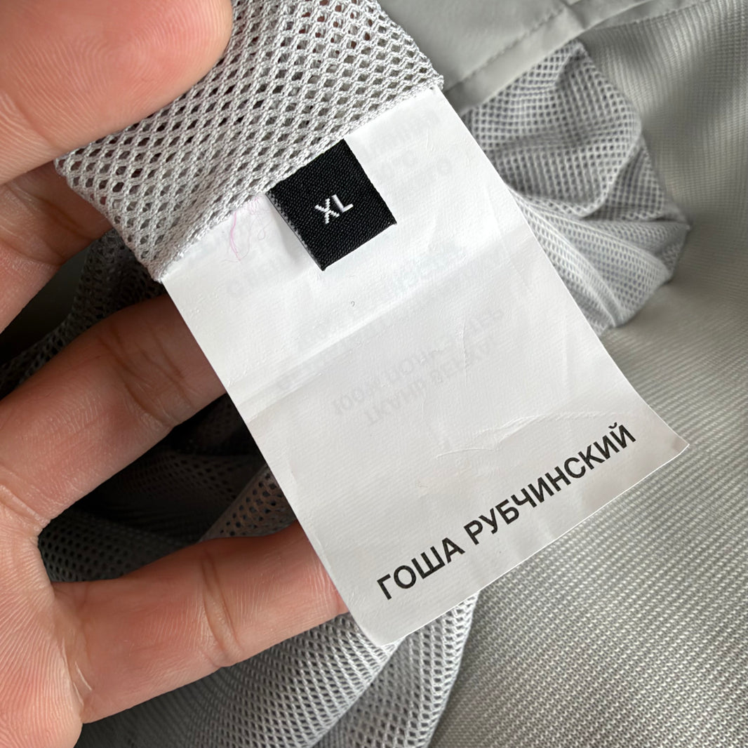Gosha Rubchinskiy Flag Hooded Bomber Jacket