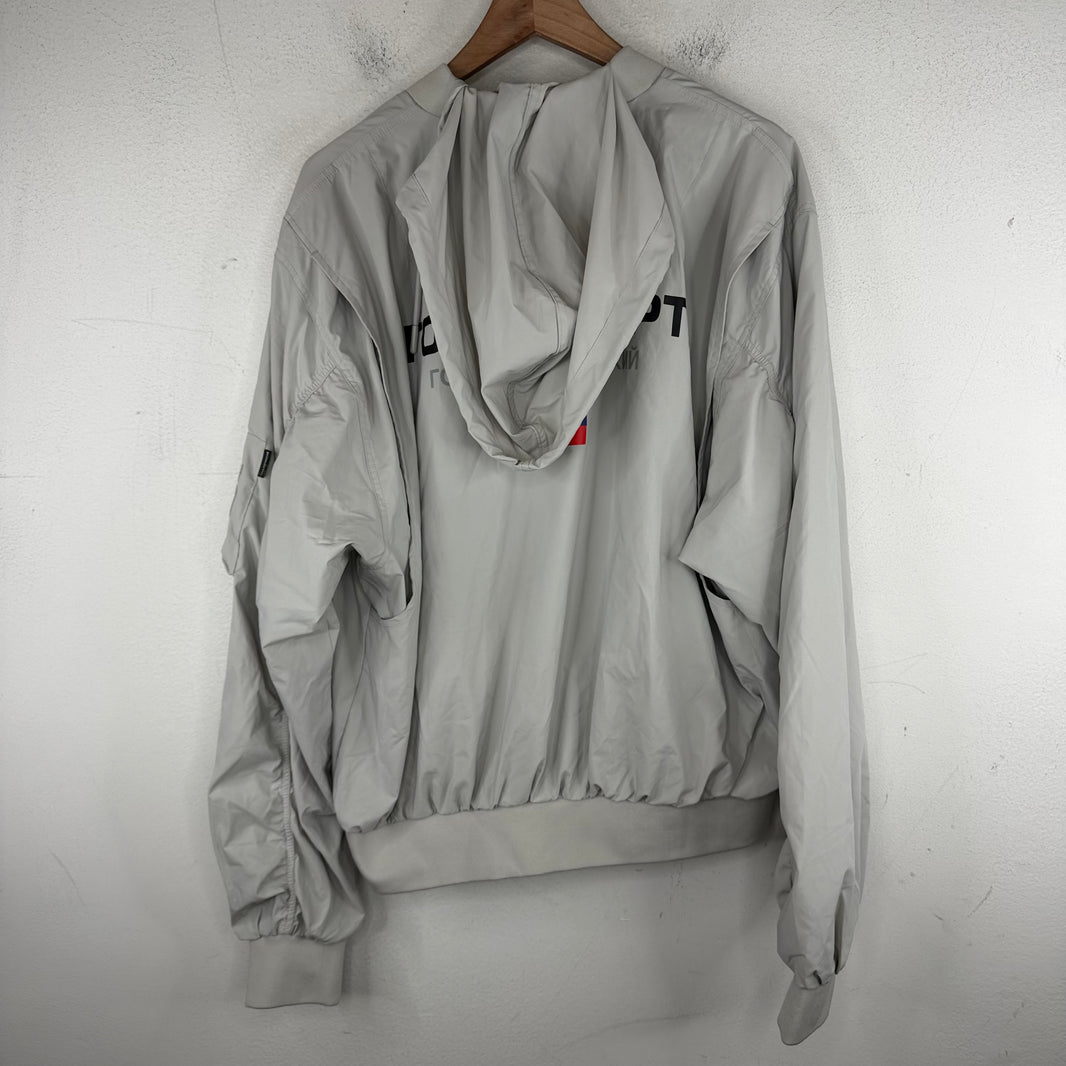 Gosha Rubchinskiy Flag Hooded Bomber Jacket
