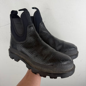 Prada Lug Chelsea Boots