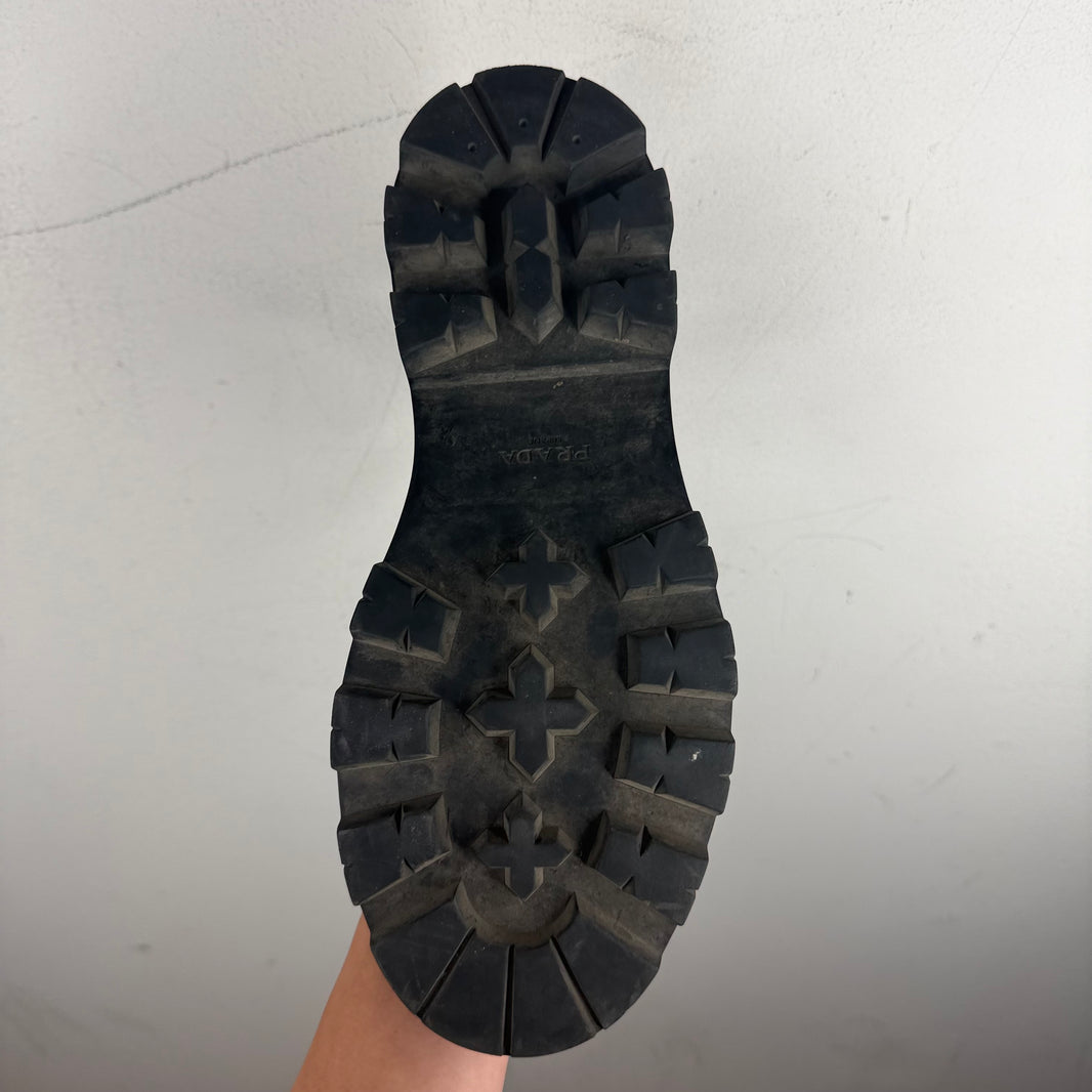 Prada Lug Chelsea Boots