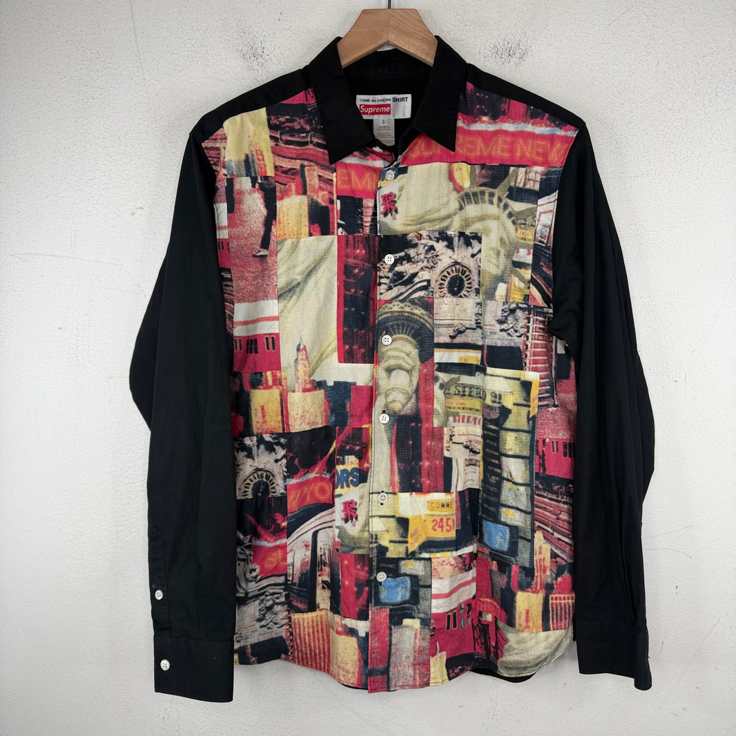 Supreme CDG Photo Collage L/S Shirt