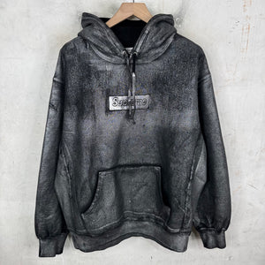 Supreme x MM6 Foil Box Logo Hoodie