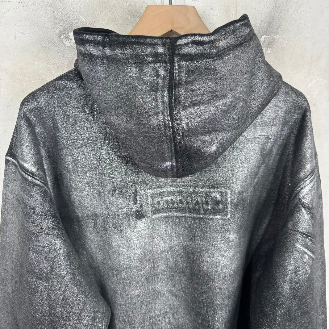 Supreme x MM6 Foil Box Logo Hoodie