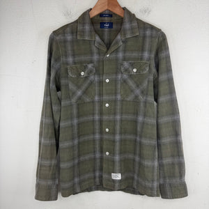 Wtaps Green Flannel Shirt