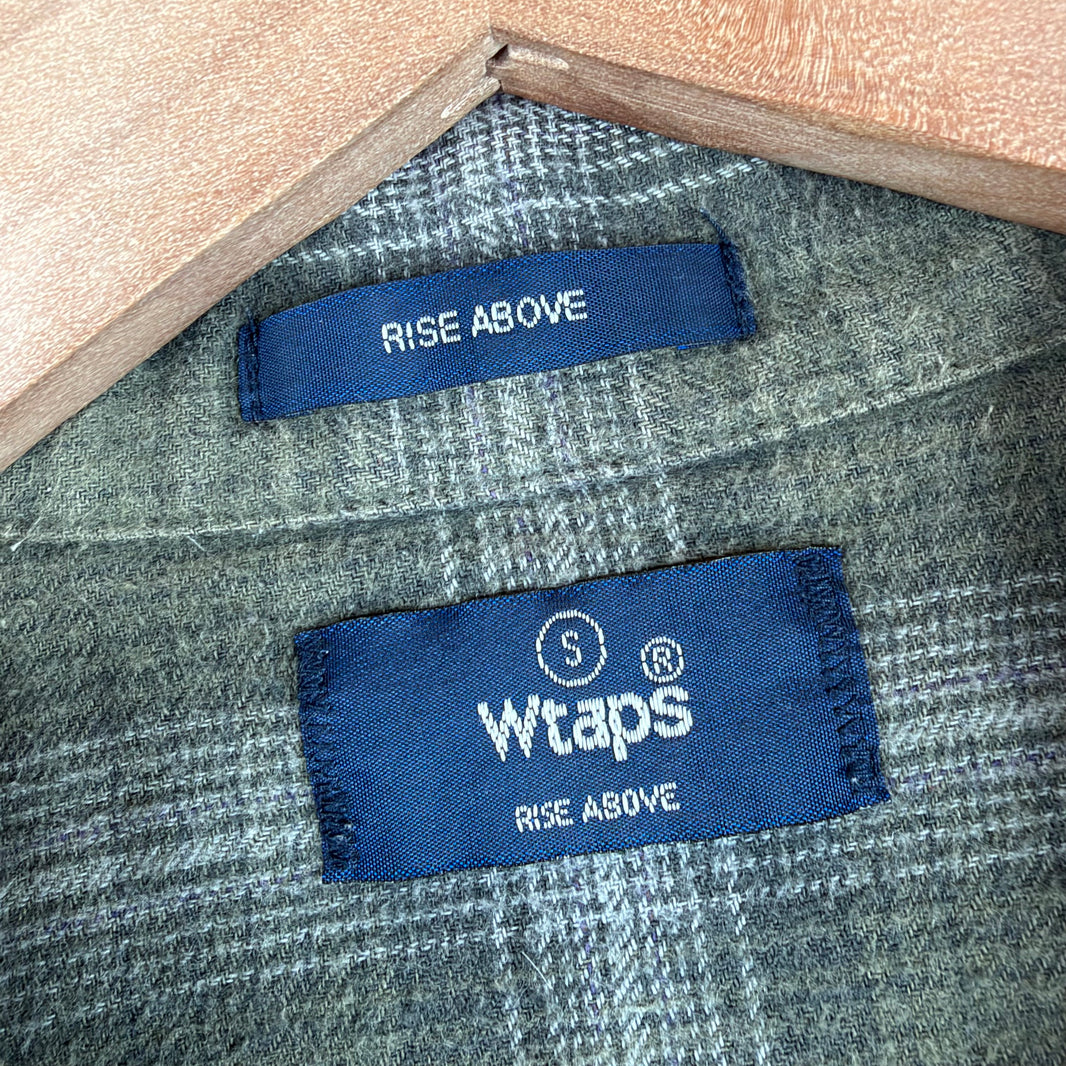 Wtaps Green Flannel Shirt