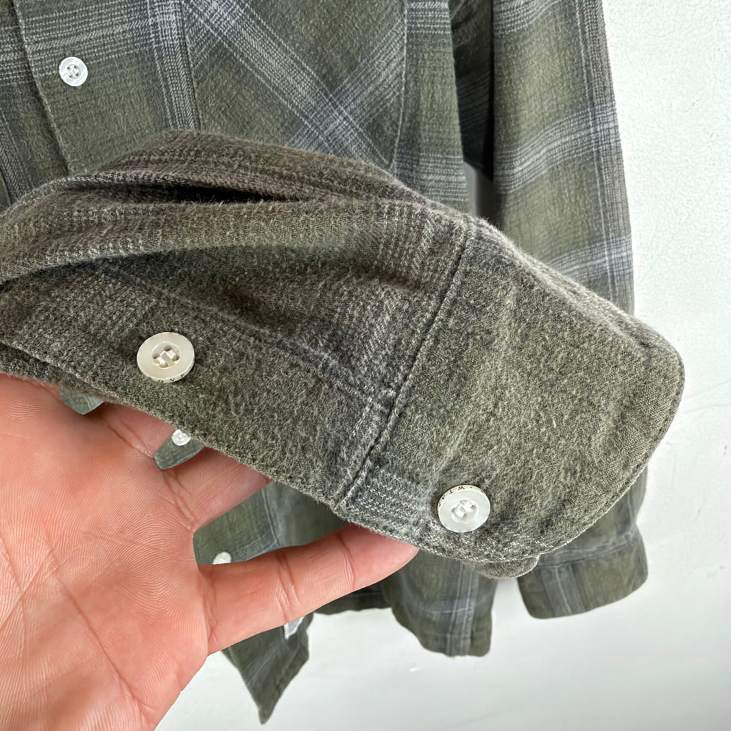 Wtaps Green Flannel Shirt