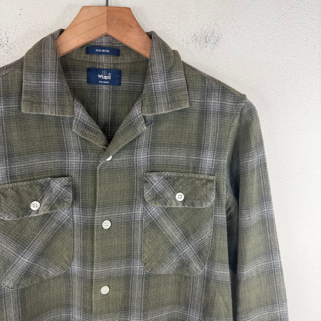 Wtaps Green Flannel Shirt