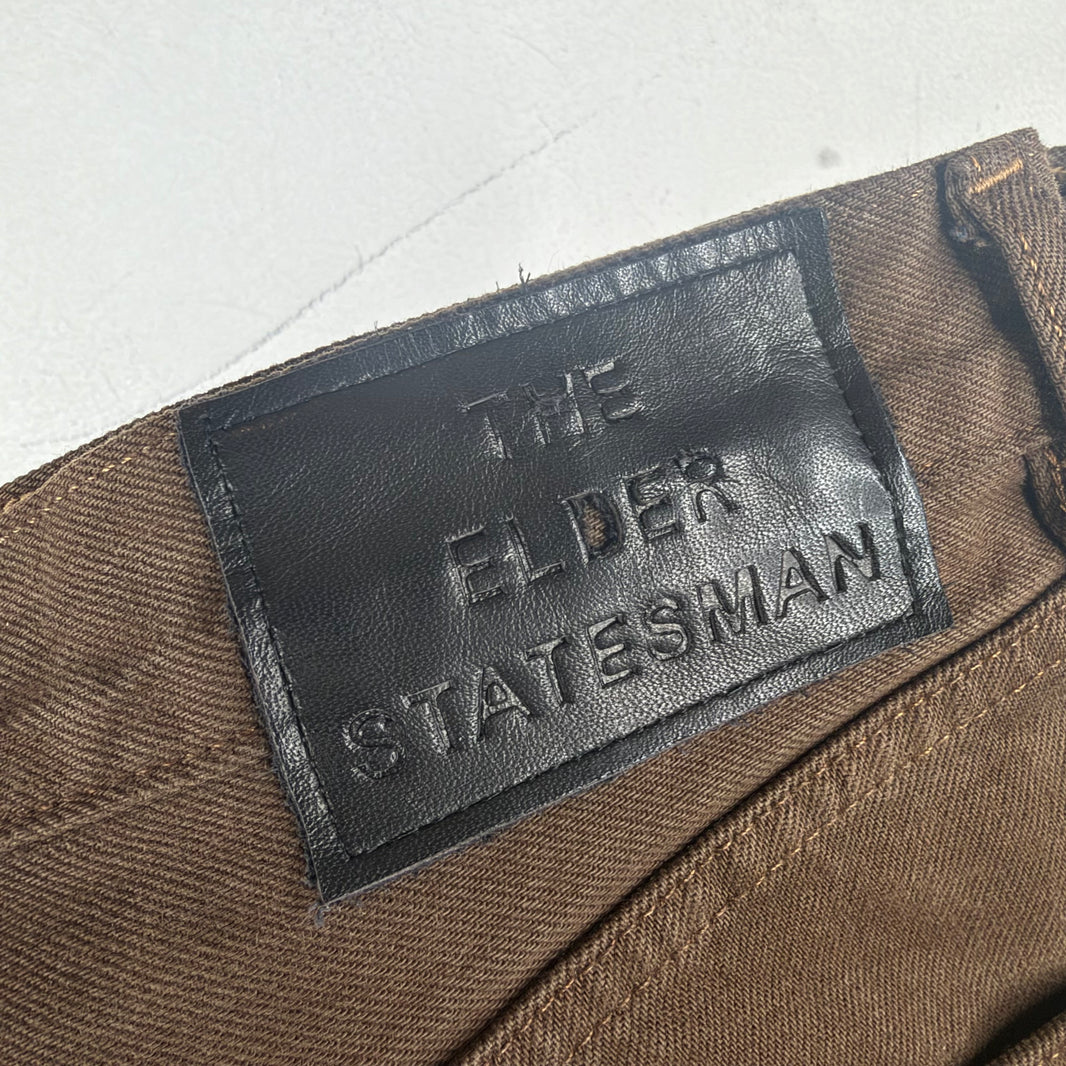 The Elder Statesman Evie Baggy Jeans