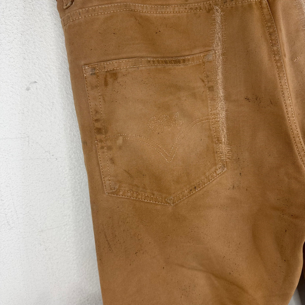 424 Distressed Tan Jeans