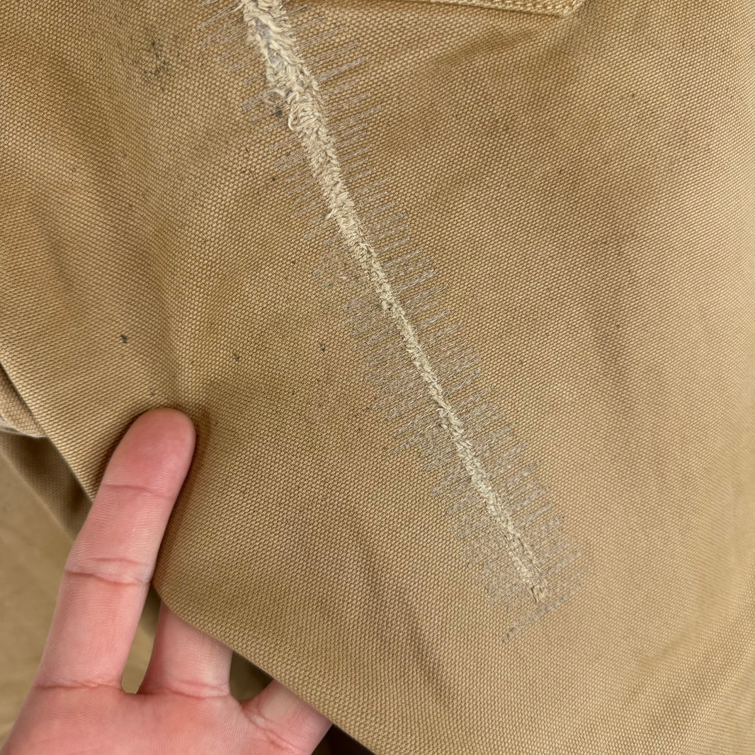424 Distressed Tan Jeans