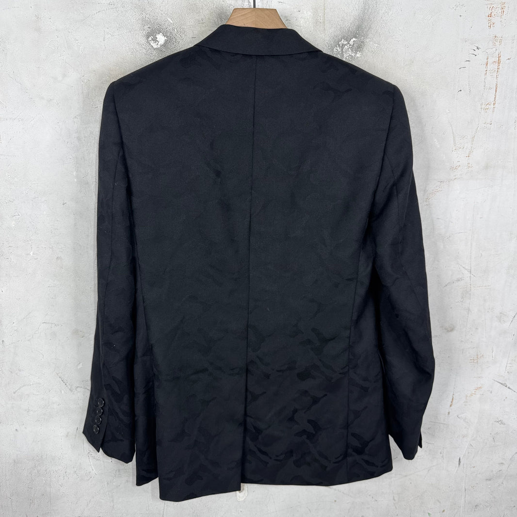 Saint Laurent BNWT Camo Jacquard Blazer