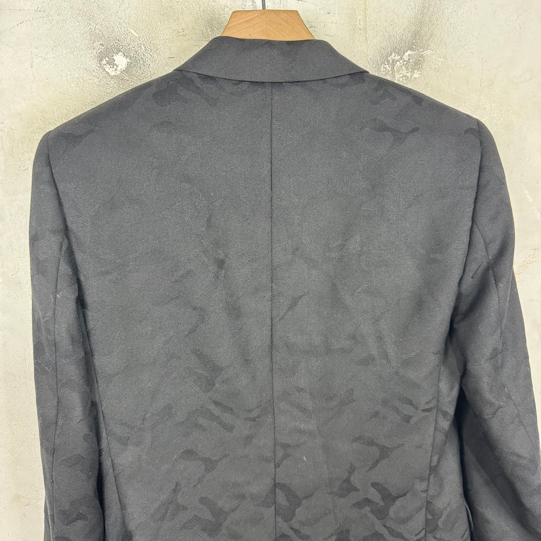 Saint Laurent BNWT Camo Jacquard Blazer