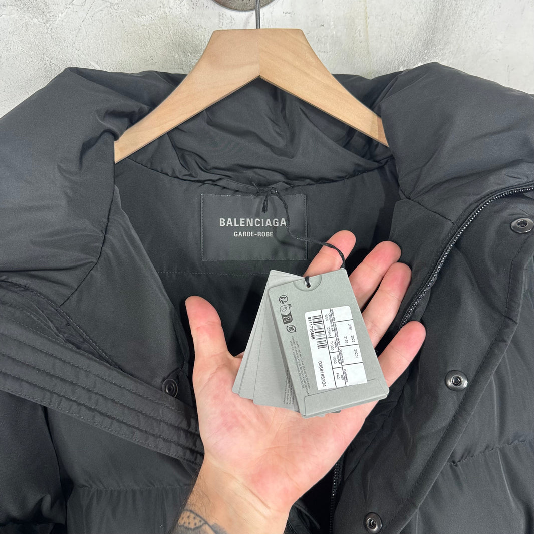 Balenciaga Scarf Puffer