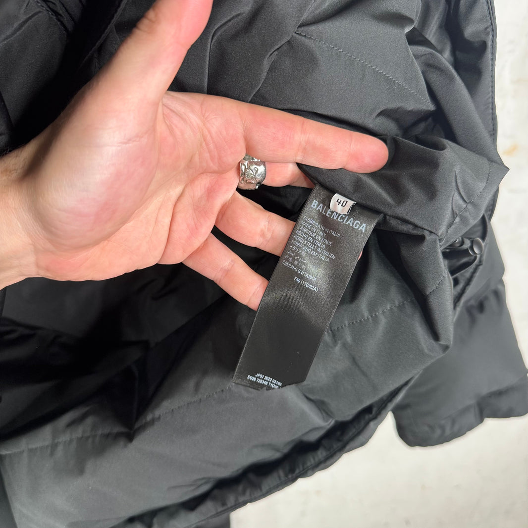 Balenciaga Scarf Puffer